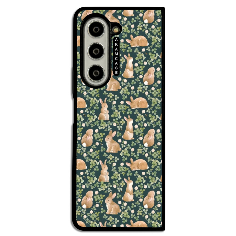 کاور آکام مدل AMC-WSGZFOLD5-BUNNY-5 مناسب برای گوشی موبایل سامسونگ Galaxy Z Fold 5