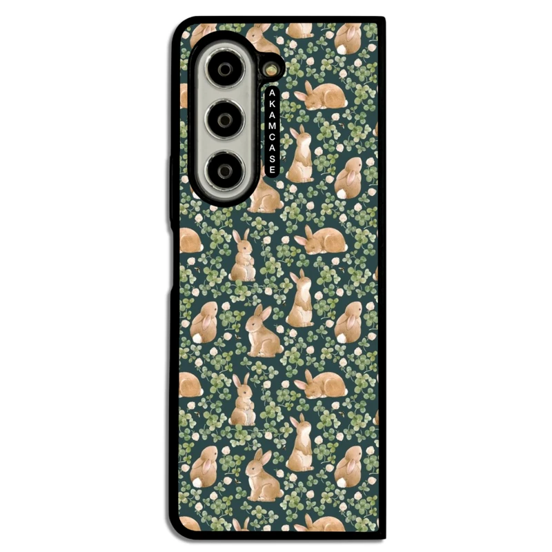 کاور آکام مدل AMC-WSGZFOLD5-BUNNY-5 مناسب برای گوشی موبایل سامسونگ Galaxy Z Fold 5