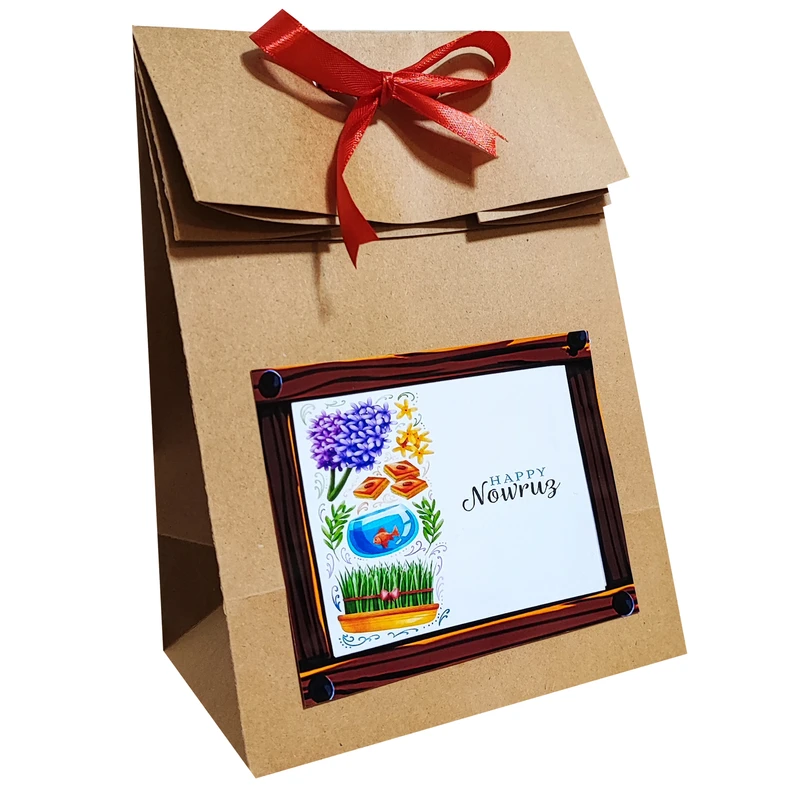 ساک هدیه مدل سال نو مجموعه 2 عددی