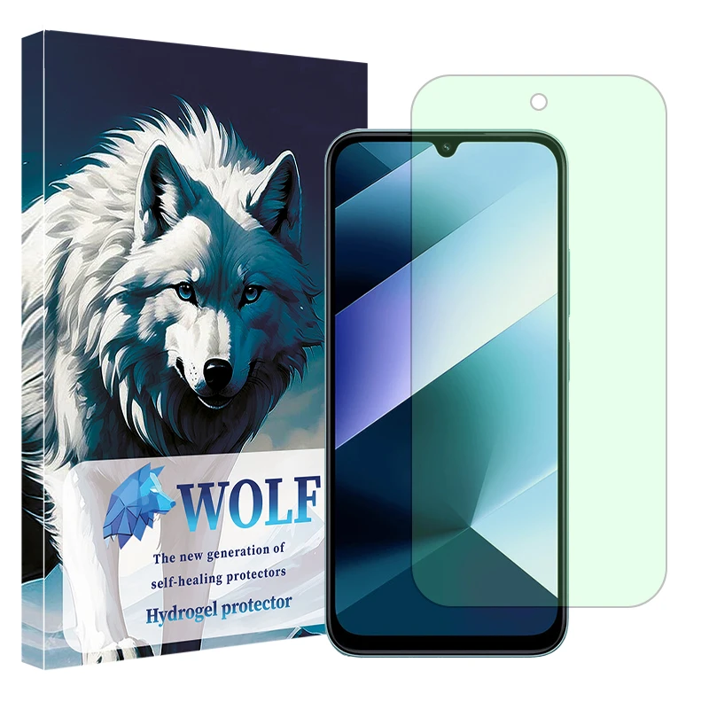 محافظ صفحه نمایش گرین لایت ولف مدل Eye Care مناسب برای گوشی موبایل شیائومی Poco C85 4G