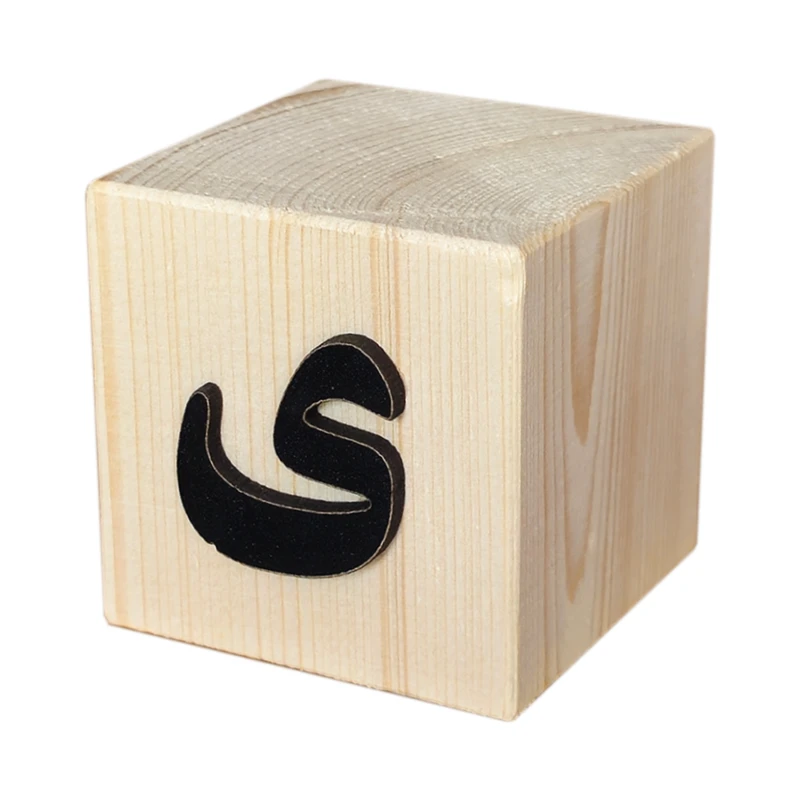 استند رومیزی تزیینی مدل مکعب اسم فارسی طرح حرف  ی