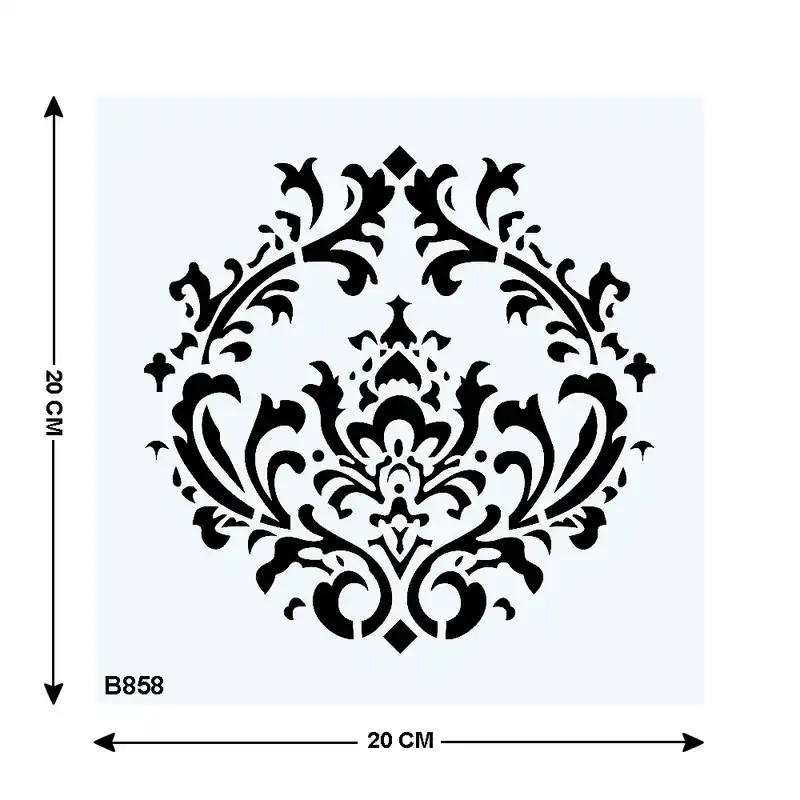 شابلون مدل پرشین کد b858