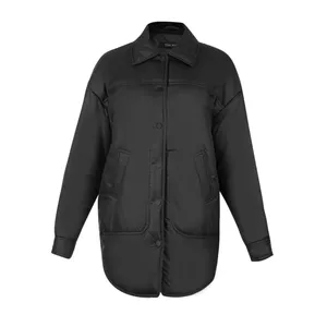 کاپشن زنانه سرژه مدل 219127 مشکی