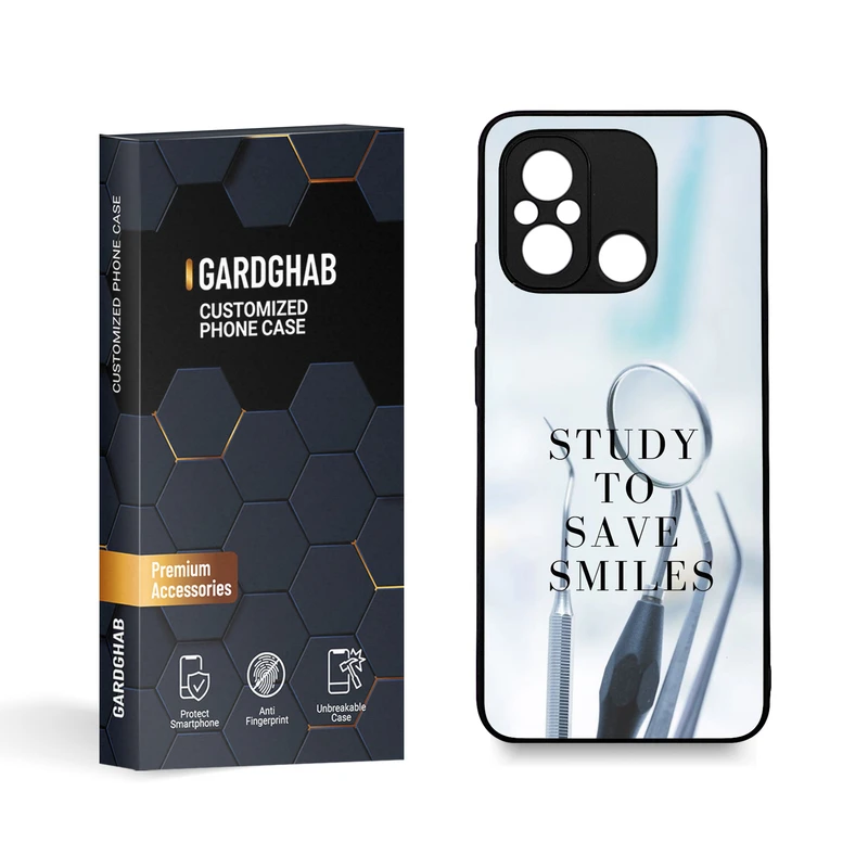  کاور گارد قاب مدل تکست مناسب برای گوشی موبایل شیائومی Poco C55