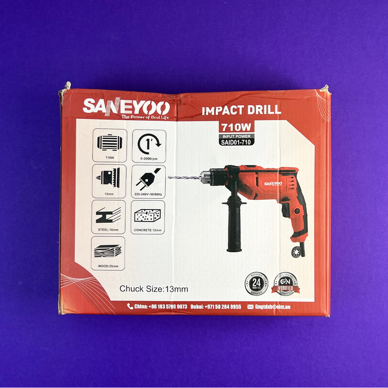 دریل چکشی سانیو مدل SAID01-710 دریل چکشی سانیو مدل SAID01-710