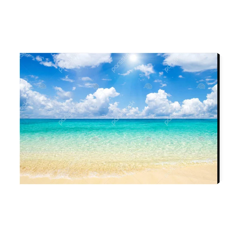 تابلو شاسی عرش مدل منظره زیبا ساحل کد As2809