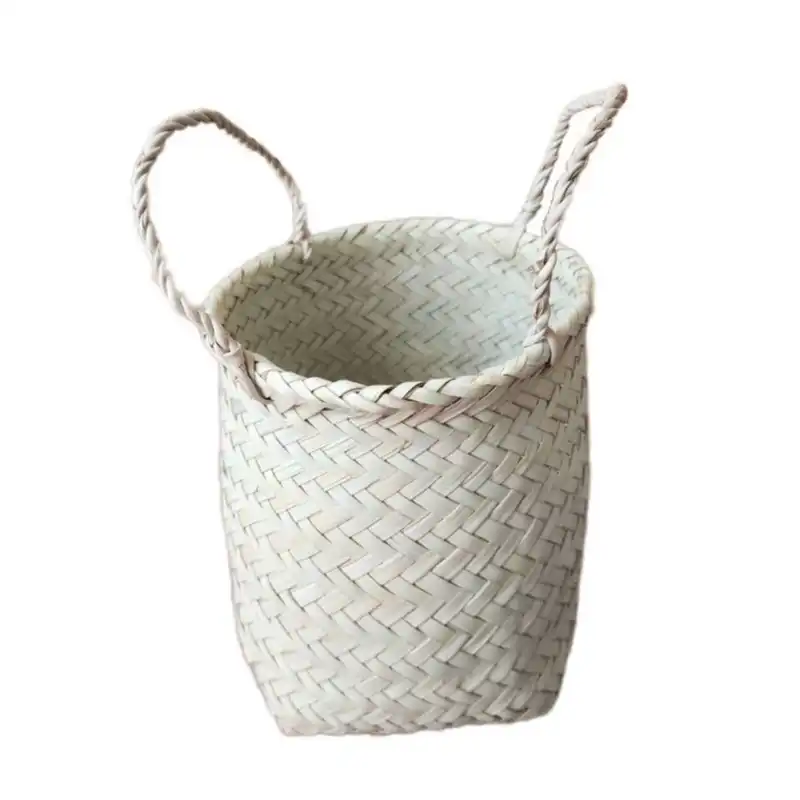 سبد حصیری طرح آلاله کد  H31D25