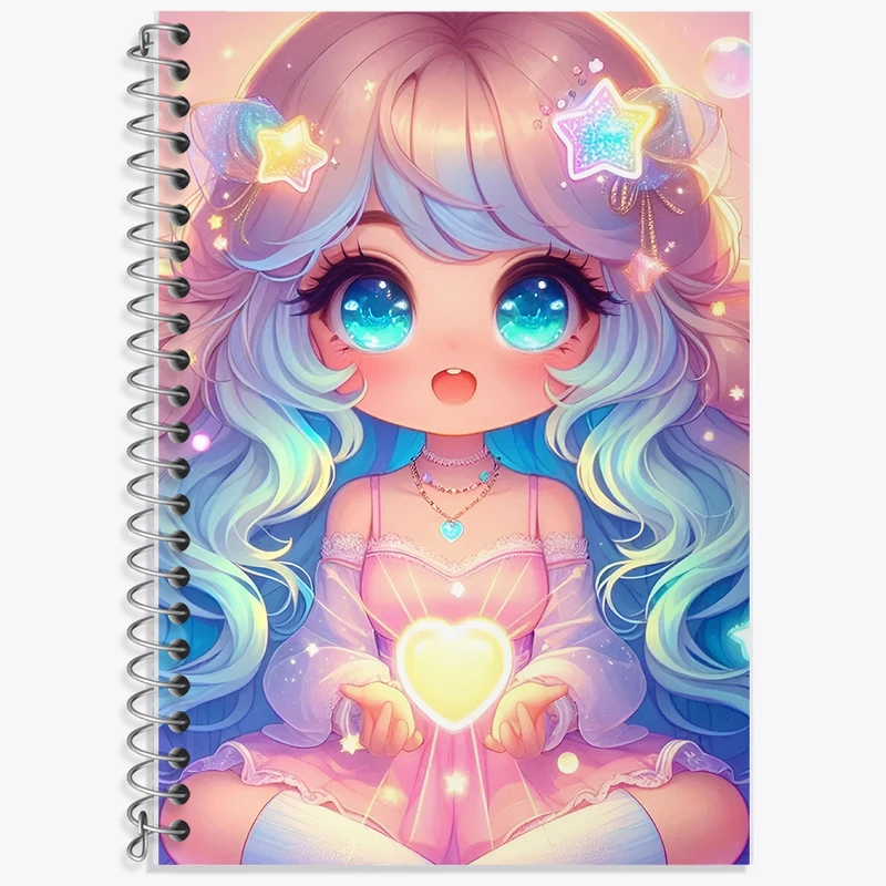 دفتر لغت 50 برگ خندالو طرح دخترانه کیوت کد F6051