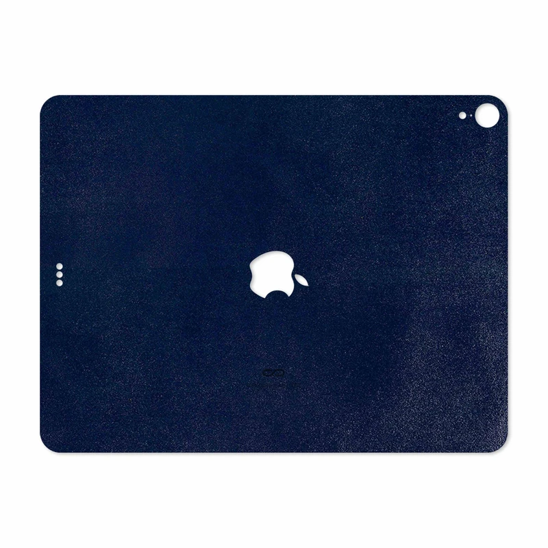 برچسب پوششی ماهوت مدل Deep-Blue-Leather مناسب برای تبلت اپل iPad Pro 12.9 (GEN 3) 2018 A2014