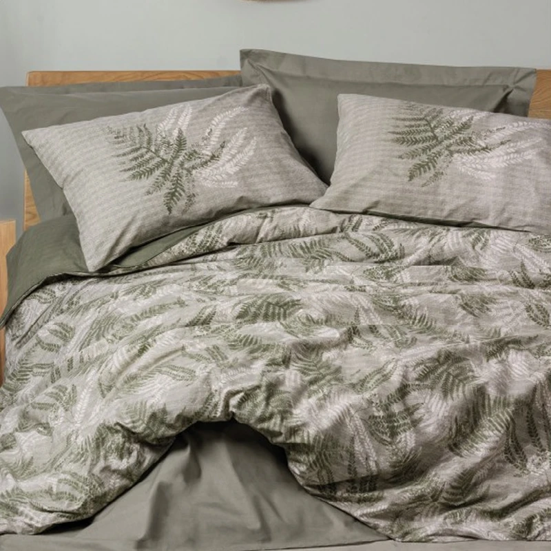 سرویس ملحفه تک نفره 3 تکه کاتن باکس مدل Dual Frond Haki