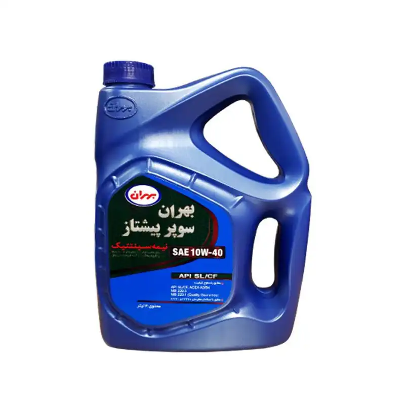 روغن موتور بهران مدل سوپر پیشتاز 10W40 SL/CF حجم 4 لیتر