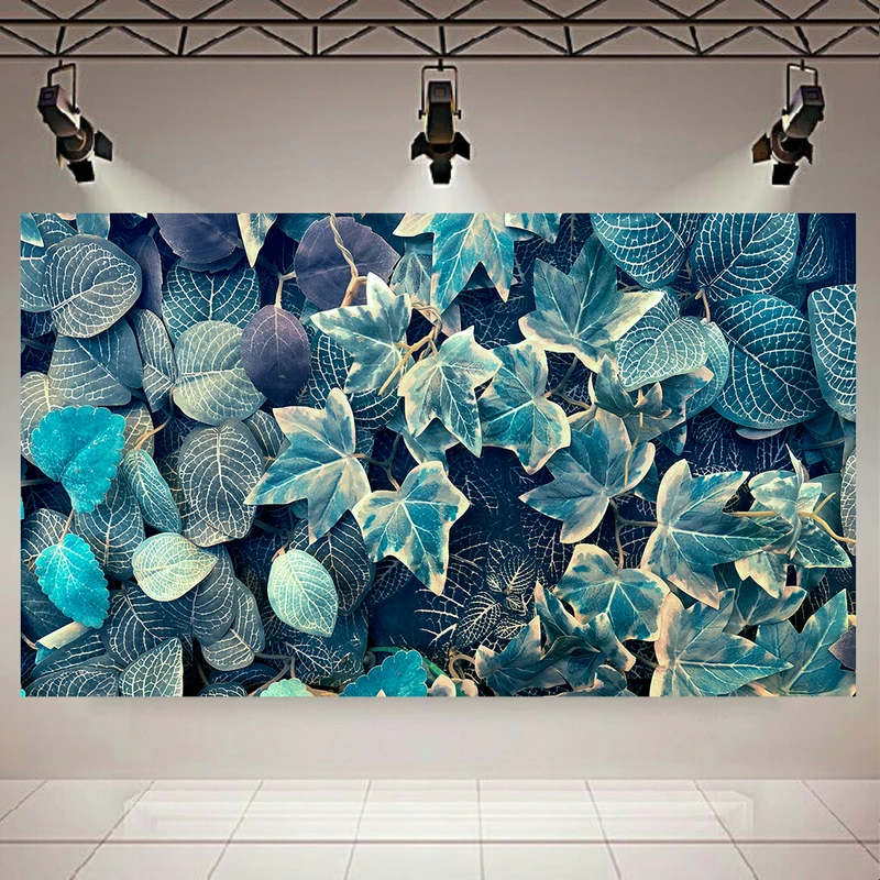 پوستر پارچه ای طرح مدرن مدل برگ کد AR302341