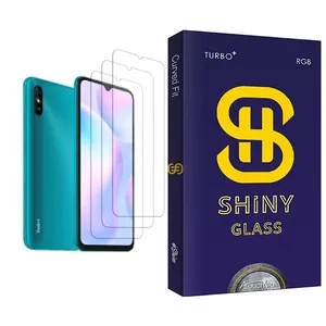 Atouchbo Shiny Glass MIX003 Screen Protector For Xiaomi Redmi 9AT Pack Of 3