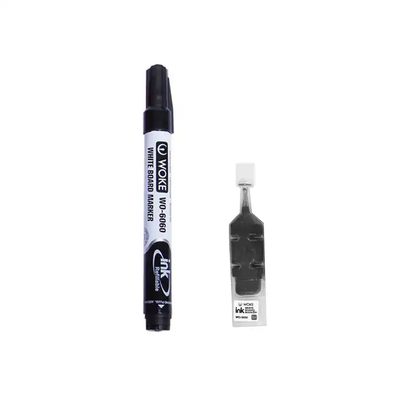 ماژیک وایت برد ووک مدل 6060 به همراه جوهر یدک