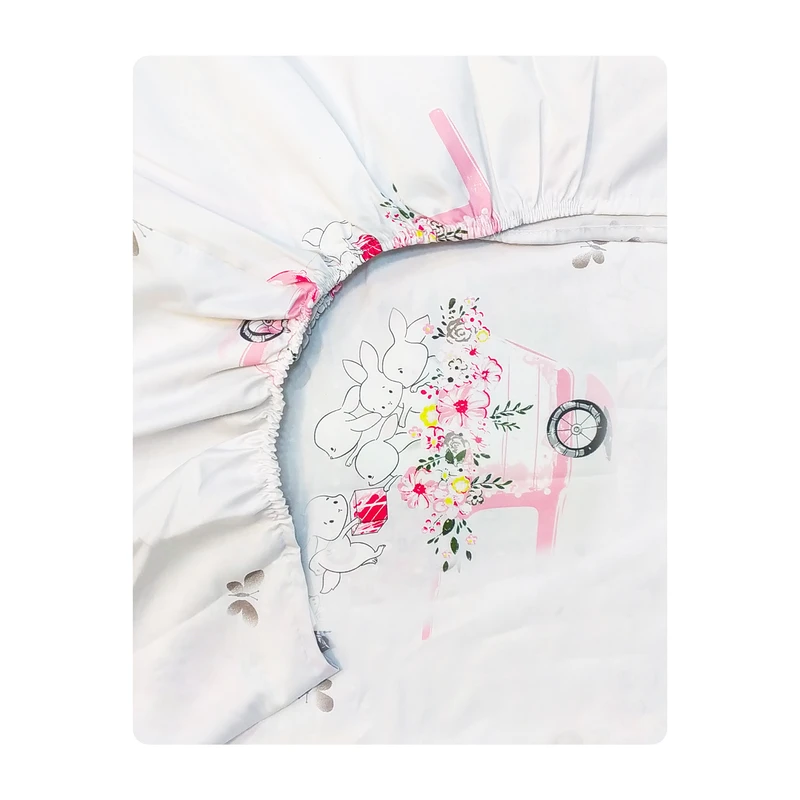 ملحفه آدنو مدل هلنا کد IR169 یک نفره سایز 90x200 سانتی متر