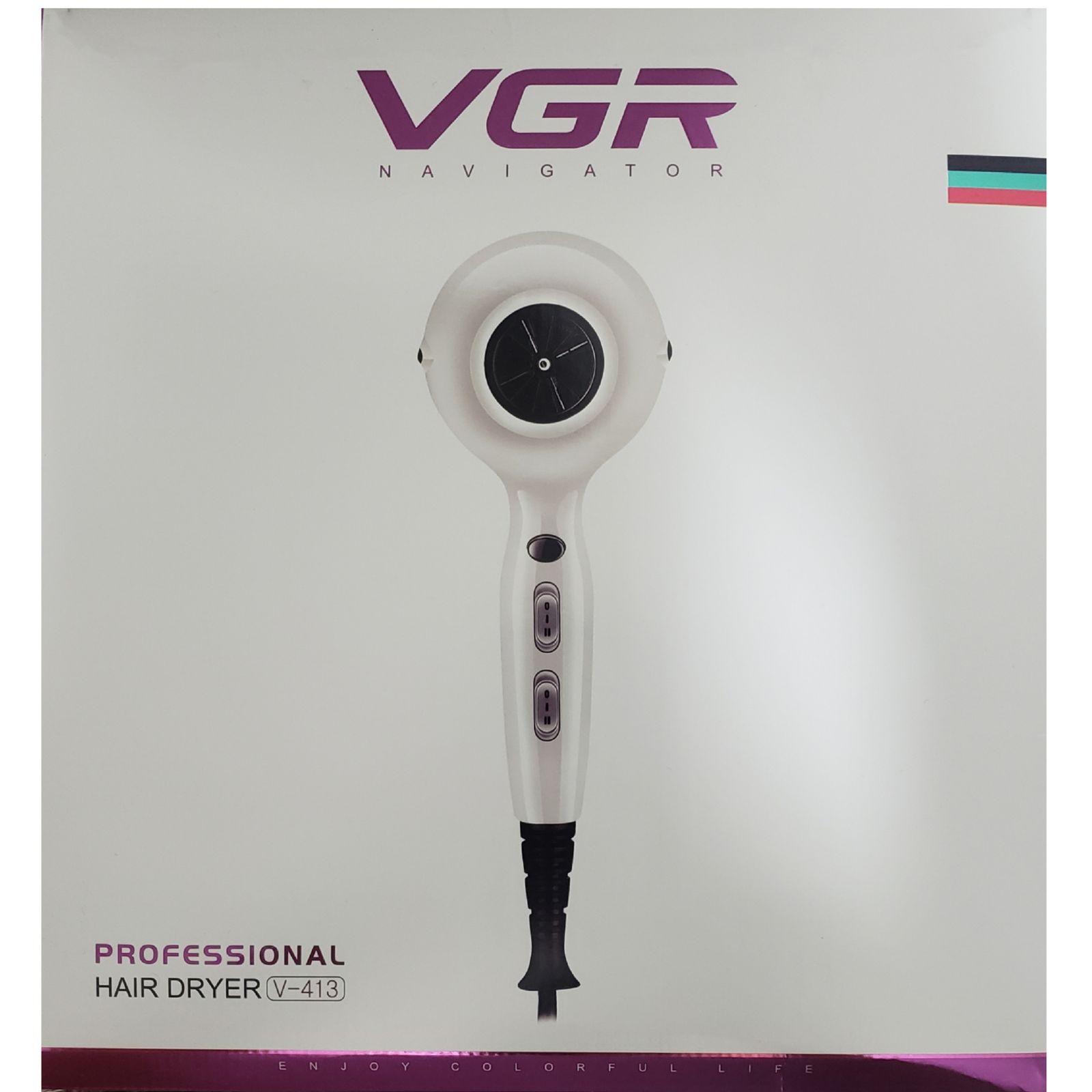 سشوار حرفه ای وی جی ار مدل V-413 -  - 5