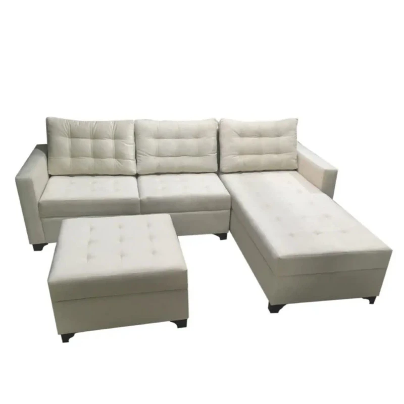 مبل ال 5 نفره قوی سپید مدل دینکی