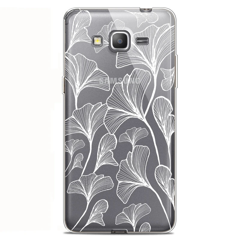 کاور مگافون طرح برگ مدل C51-W مناسب برای گوشی موبایل سامسونگ Galaxy Grand Prime Plus / G532         