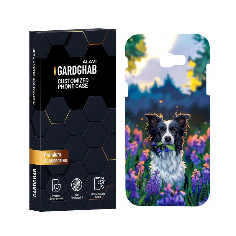 کاور گارد قاب علوی مدل هنری مناسب برای گوشی موبایل سامسونگ Galaxy A720 / A7 2017