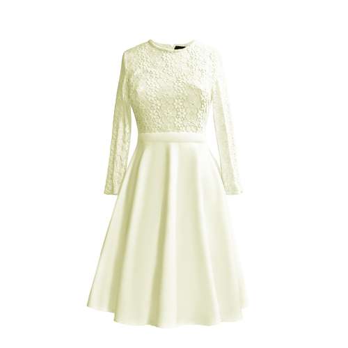 پیراهن زنانه مدل عروسکی صنم 111290