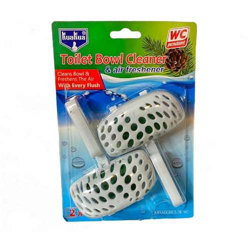 قرص جرمگیر توالت فرنگی کواکوا مدل آویز سبدی کد W-430-01 بسته 2 عددی