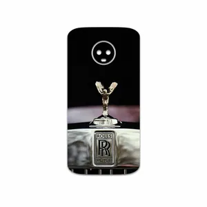 MAHOOT Rolls-Royce Motor Cover Sticker for Motorola Moto G6