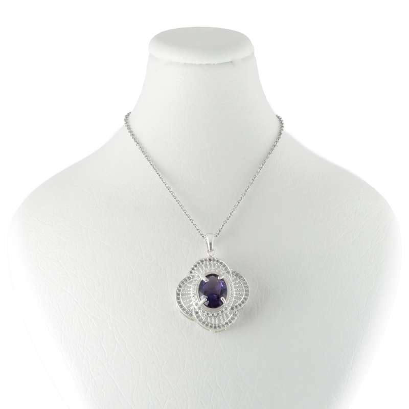 گردنبند نقره زنانه مدل AV177N-S12 C4