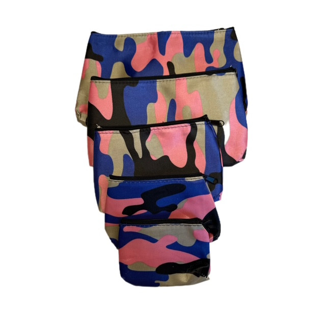 کیف لوازم آرایش زنانه مدل 01 مجموعه ۵ عددی