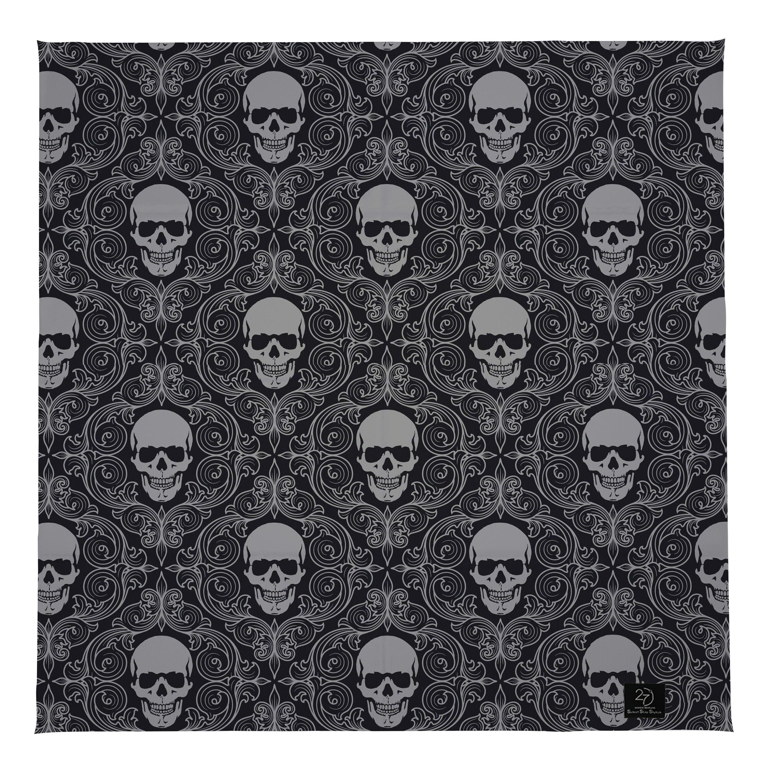 دستمال سر و گردن 27 مدل skull3 کد AK 04 