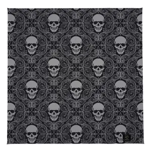 دستمال سر و گردن 27 مدل skull3 کد AK 04 