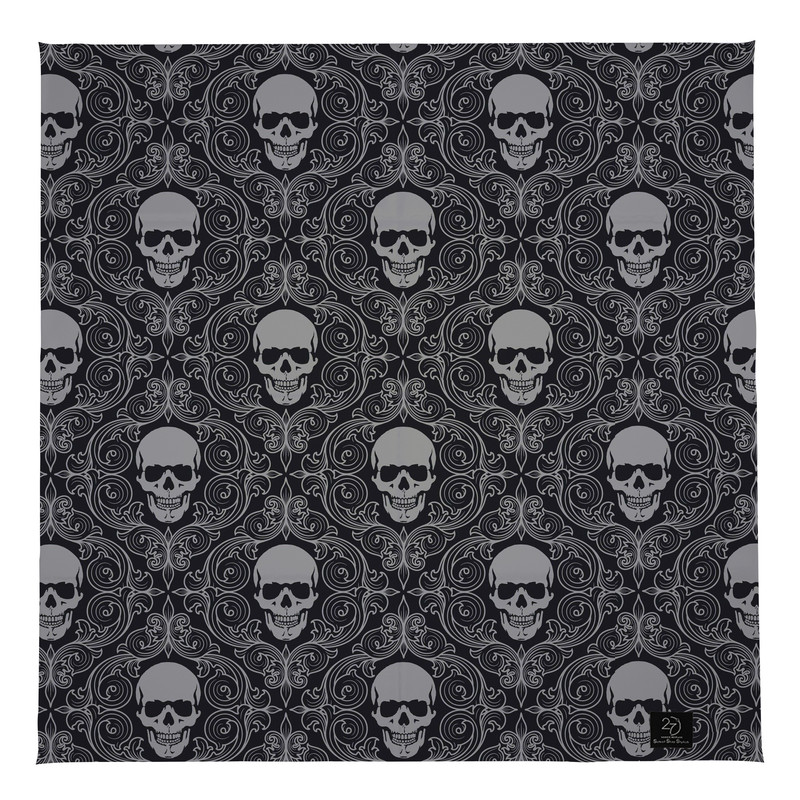 دستمال سر و گردن 27 مدل skull3 کد AK 04 