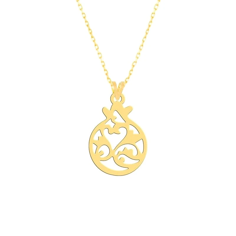 گردنبند زنانه هایکا مدل انار کد j-ha 136