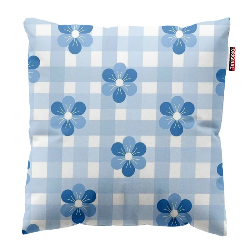 کوسن پاد آفرین طرح گل سایز 30*30 سانتی متر کد 874