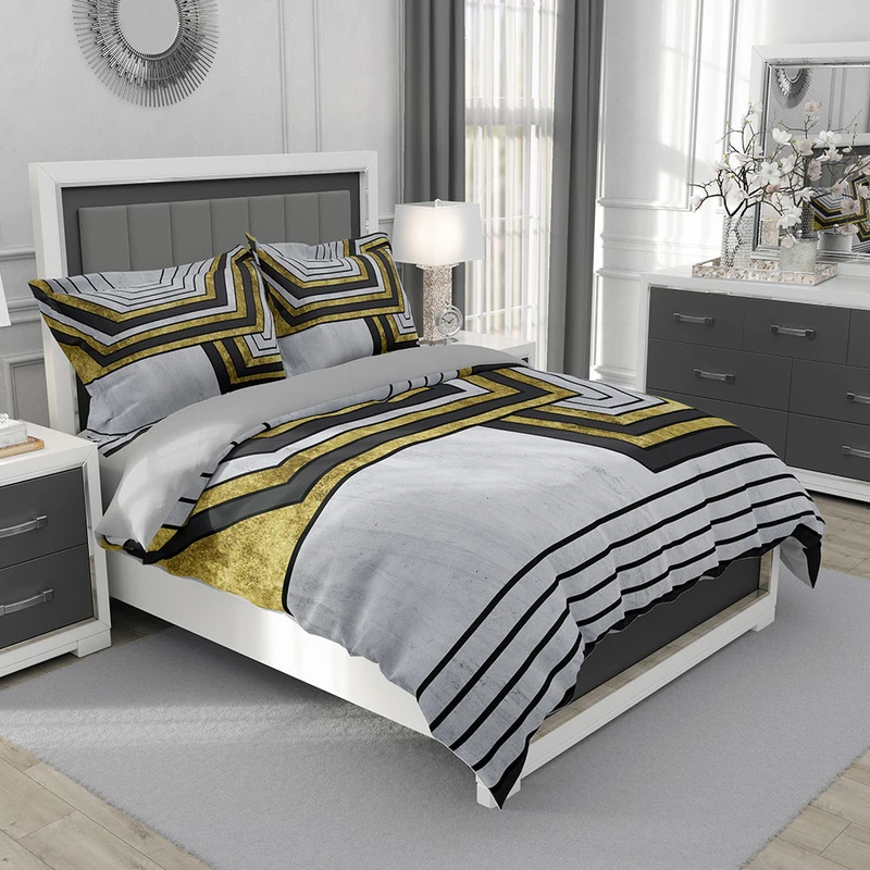 سرویس روتختی یک نفره 5 تکه نوپه هوم مدل T6175 طرح مدرن