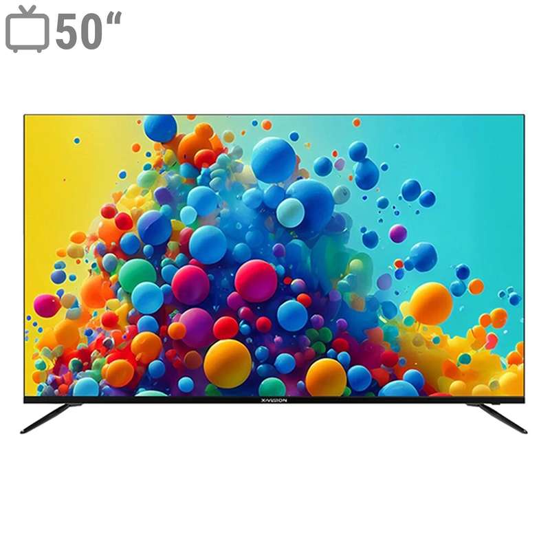 تلویزیون ال ای دی هوشمند ایکس ویژن مدل 50XCU775 سایز 50 اینچ