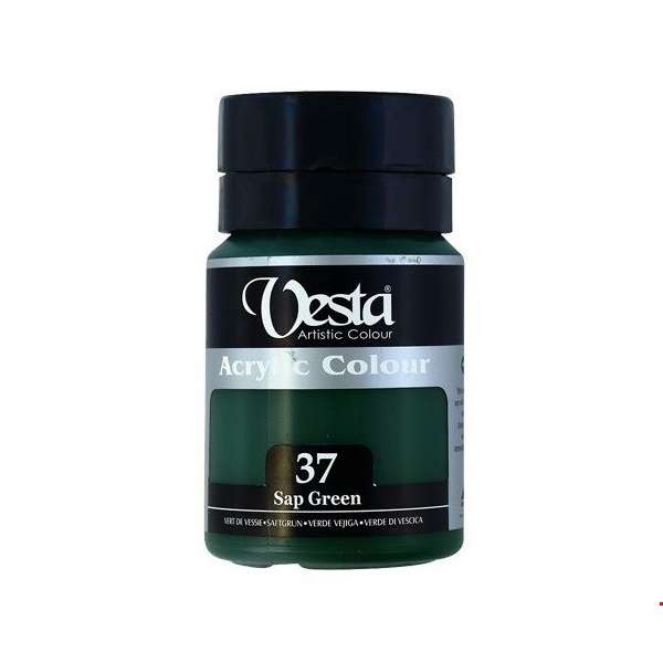 رنگ اکریلیک وستا کد Sap 37 حجم 250 میلی لیتر