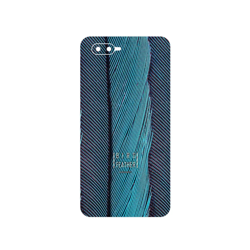 برچسب پوششی ماهوت مدل Turquoise feathers مناسب برای گوشی موبایل اپو K1
