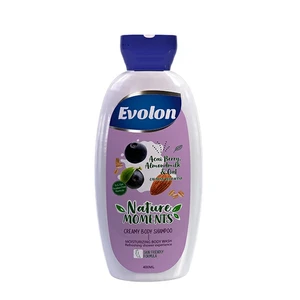 شامپو بدن ایولون مدل berry &amp; almond milk حجم 400 میلی لیتر