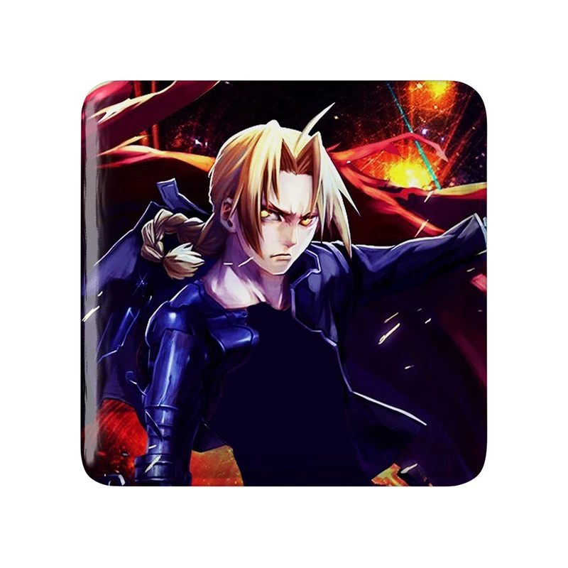 مگنت خندالو طرح ادوارد الریک انیمه کیمیاگر تمام فلزی Fullmetal Alchemist کد 12675