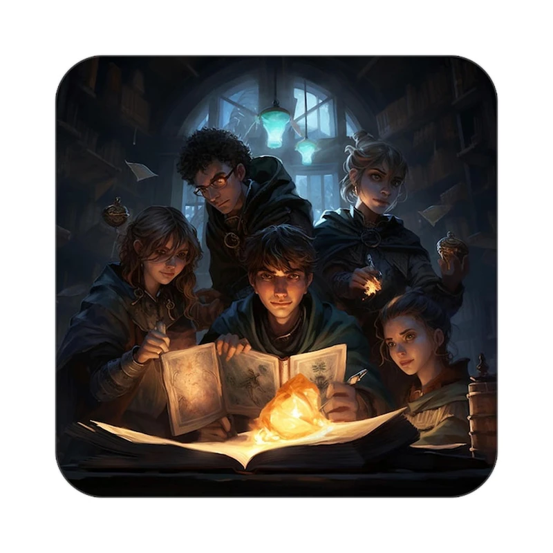 زیر لیوانی کاکتی طرح هری پاتر Harry Potter مدل mp43260