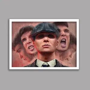 تابلو مدل تامی شلبی سریال پیکی بلایندرز Peaky Blinders کد LA-G10380