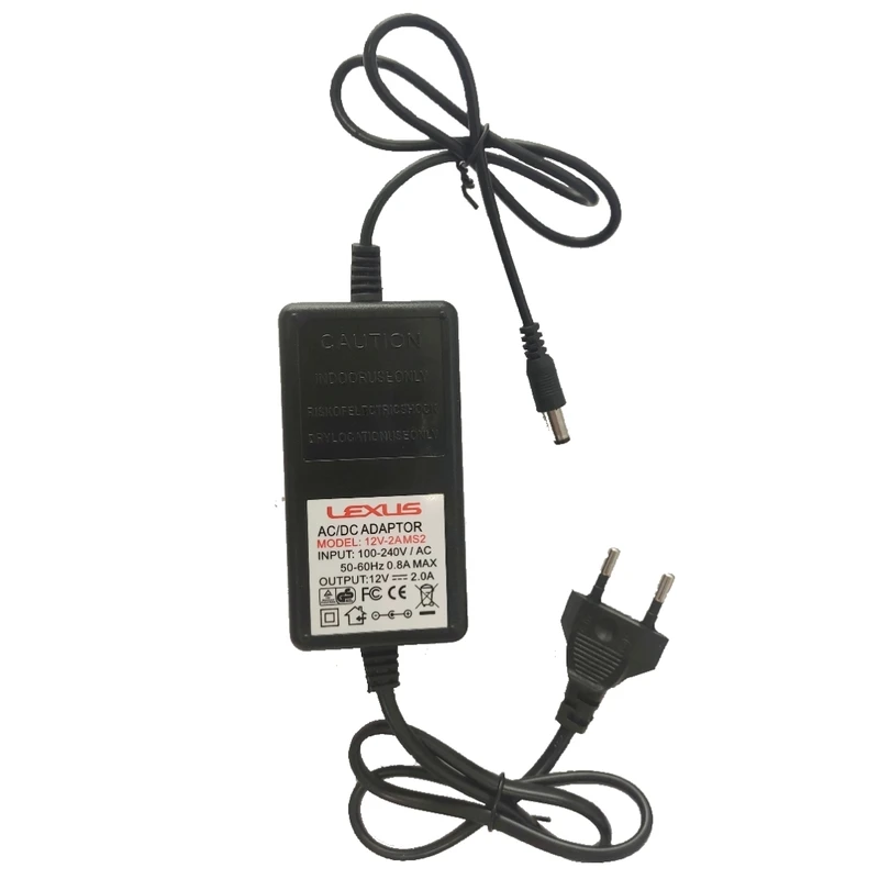 آداپتور 12 ولت 2 آمپر لکسوس مدل ms1