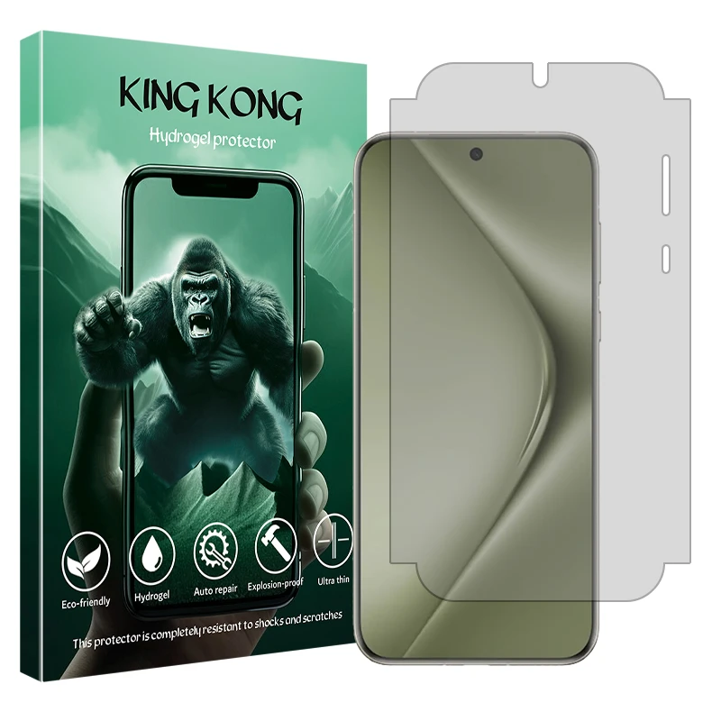 محافظ صفحه نمایش شفاف کینگ کونگ مدل Tough مناسب برای گوشی موبایل هوآوی Pura 70 Ultra
