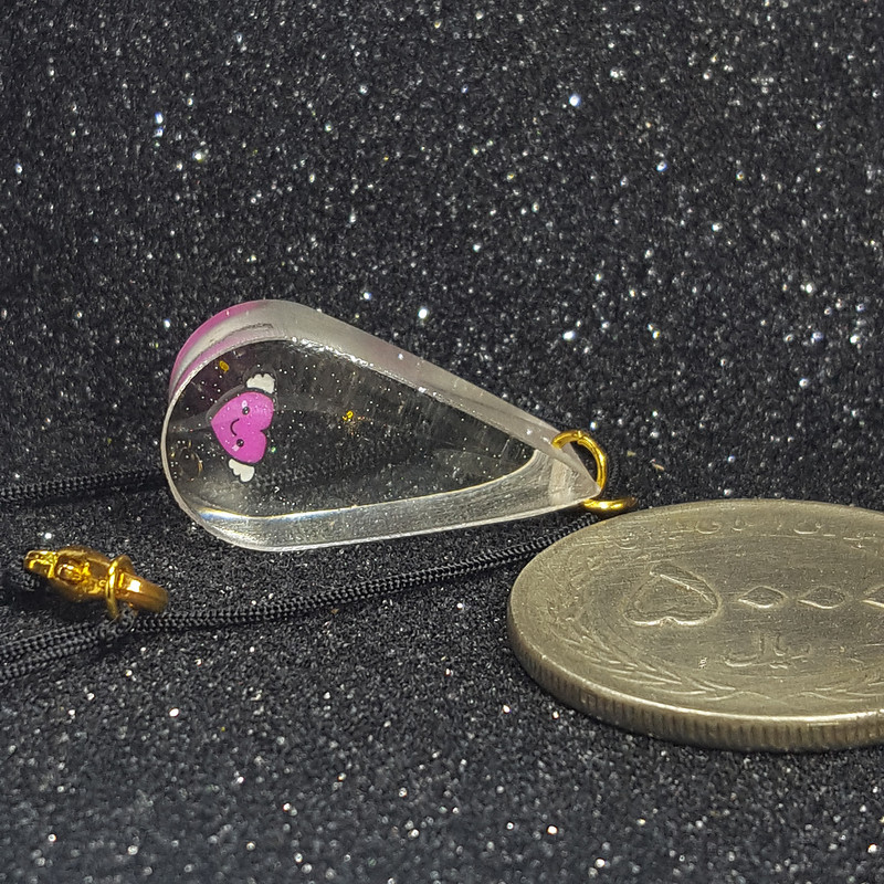 گردنبند دخترانه مدل قطره وقلب خوشحال گردنبند دخترانه مدل قطره وقلب خوشحال