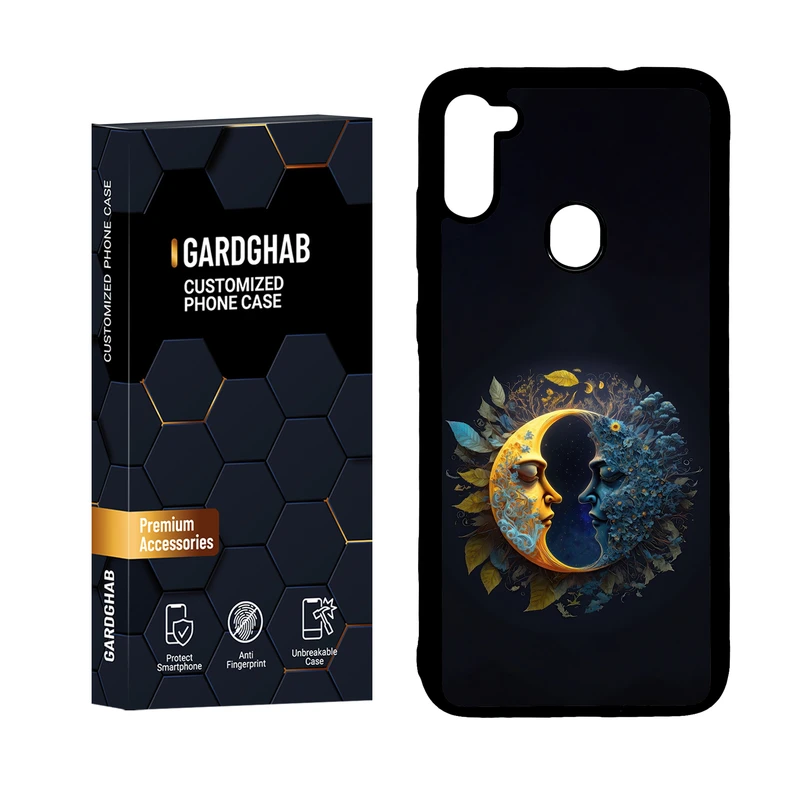 کاور گارد قاب مدل دور ژله ای هنری مناسب برای گوشی موبایل سامسونگ Galaxy A11 / M11