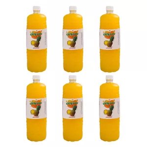 نوشیدنی آناناس بهخوش - 1 لیتر بسته 6 عددی