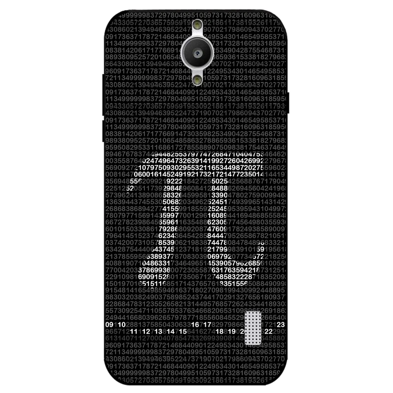 کاور مگافون طرح عدد پی مدل 7240 مناسب برای گوشی موبایل هوآوی Y635