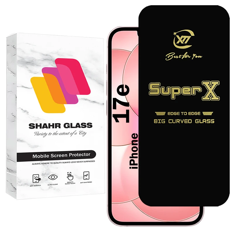 محافظ صفحه نمایش شهر گلس مدل SUPXS20 مناسب برای گوشی موبایل اپل iPhone 17e