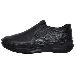 کفش طبی مردانه کروماکی مدل چرم طبیعی کد 575