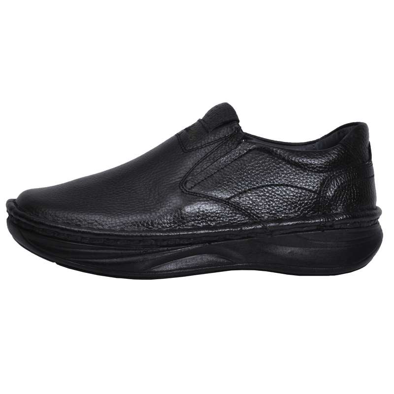 کفش طبی مردانه کروماکی مدل چرم طبیعی کد 575